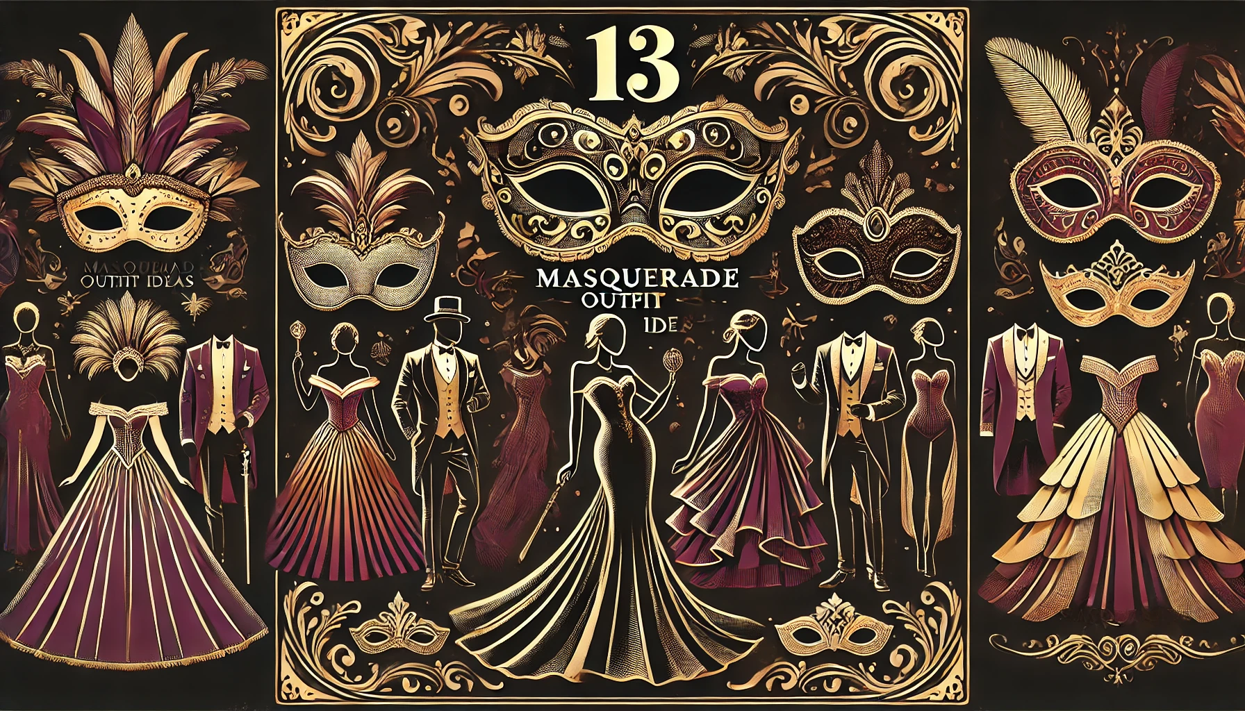 13 Masquerade Outfit Ideas